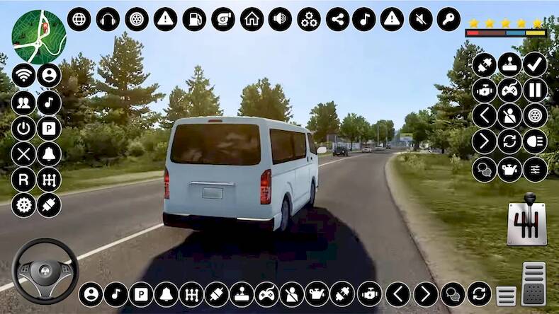 Скачать взломанную Car Games Dubai Van Simulator [Мод меню] MOD apk на Андроид