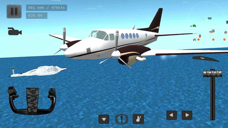Скачать взломанную Авиасимулятор: Пилот самолета- [Бесплатные покупки] MOD apk на Андроид
