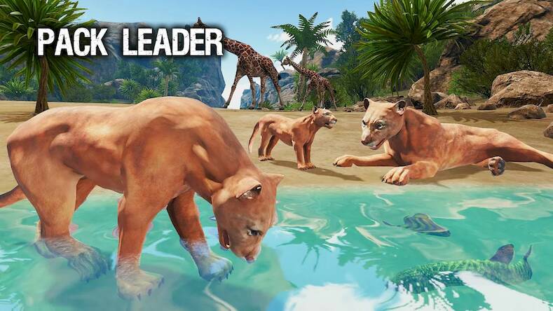 Скачать взломанную The Puma - Animal Simulator [Мод меню] MOD apk на Андроид
