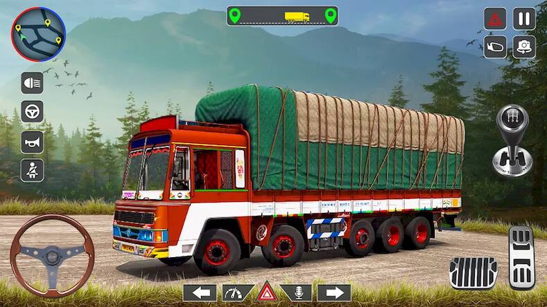 Скачать взломанную Cargo Truck Driving Sim Games [Мод меню] MOD apk на Андроид