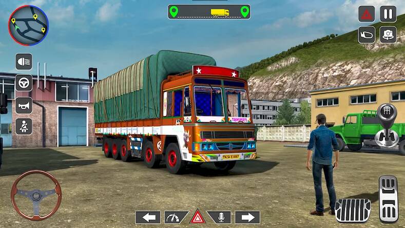 Скачать взломанную Cargo Truck Driving Sim Games [Мод меню] MOD apk на Андроид