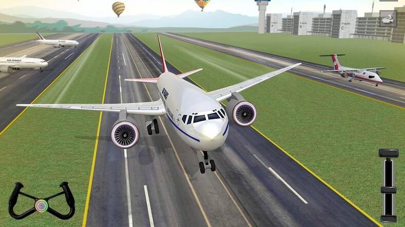 Скачать взломанную Flight Simulator-Pilot Plane X [Мод меню] MOD apk на Андроид