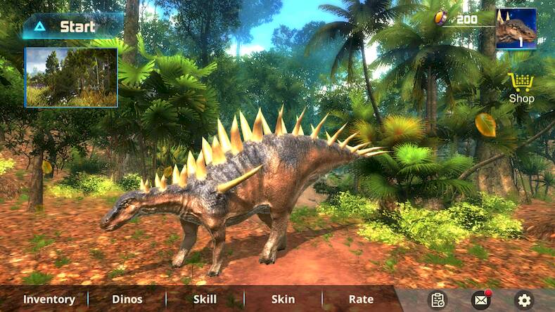 Скачать взломанную Kentrosaurus Simulator [Бесплатные покупки] MOD apk на Андроид