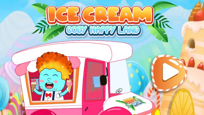 Скачать взломанную Cody Ice Cream Shop [Бесплатные покупки] MOD apk на Андроид