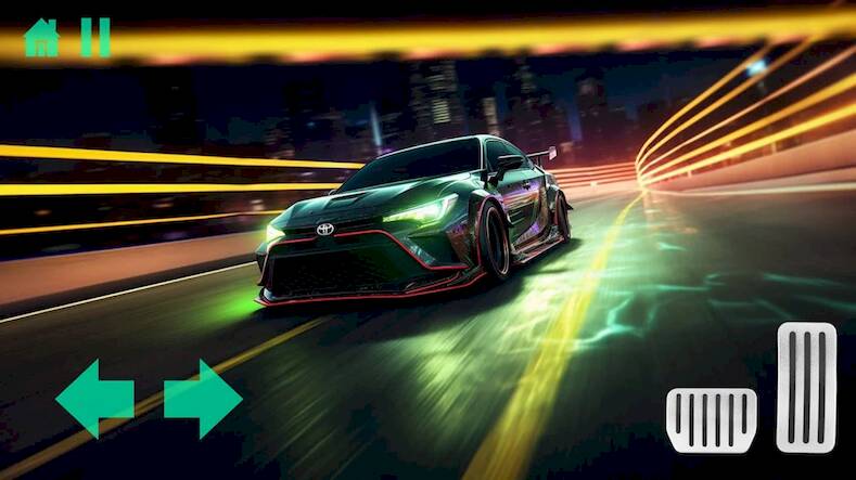 Скачать взломанную Corolla Simulator Car Game [Бесплатные покупки] MOD apk на Андроид