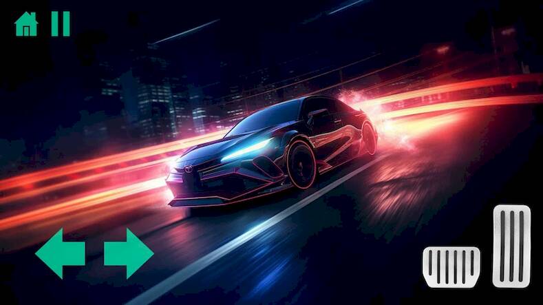 Скачать взломанную Corolla Simulator Car Game [Бесплатные покупки] MOD apk на Андроид