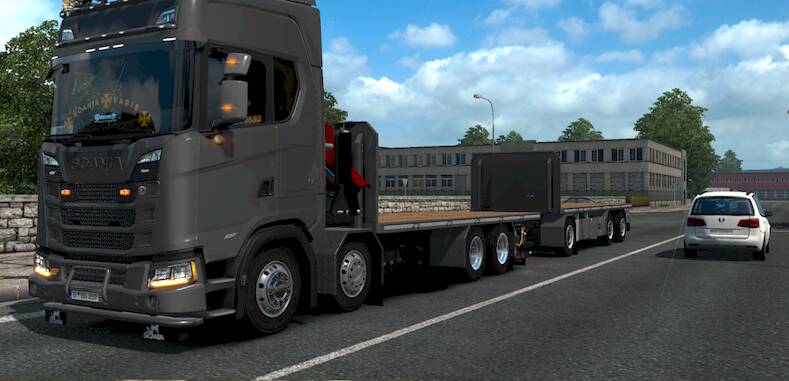Скачать взломанную Truck Drivers Cargo Truck 2023 [Много монет] MOD apk на Андроид