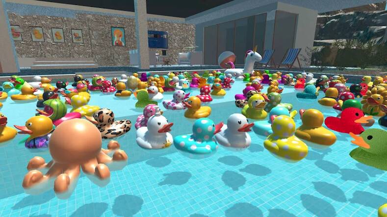 Скачать взломанную Rubber Duck 3D - Relaxing Game [Много денег] MOD apk на Андроид