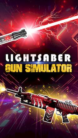 Скачать взломанную Lightsaber: 3D Gun Simulator [Много денег] MOD apk на Андроид