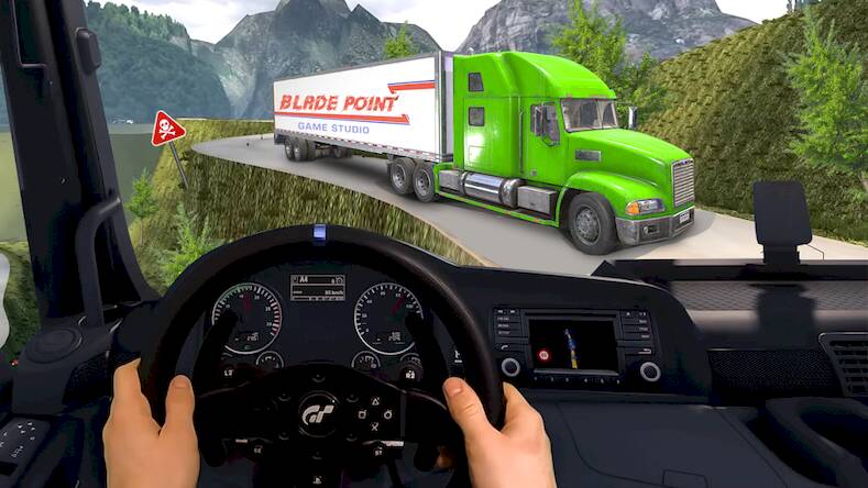 Скачать взломанную Truck Simulator : Death Road [Мод меню] MOD apk на Андроид