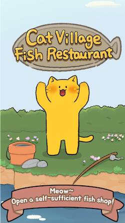 Скачать взломанную Cat Village Fish Restaurant [Много денег] MOD apk на Андроид