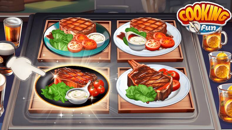 Скачать взломанную Cooking Fun:ресторан играх [Мод меню] MOD apk на Андроид