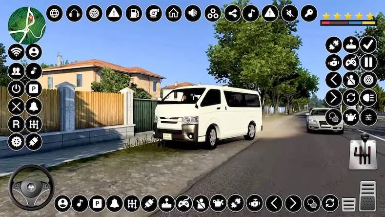Скачать взломанную Car Games Dubai Van Simulator [Много монет] MOD apk на Андроид