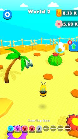 Скачать взломанную Bee Adventure 3D: Honey Island [Много монет] MOD apk на Андроид