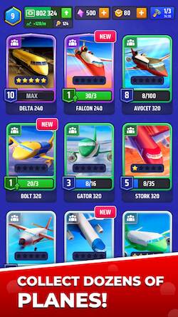 Скачать взломанную Idle Airplane Inc. Tycoon [Мод меню] MOD apk на Андроид