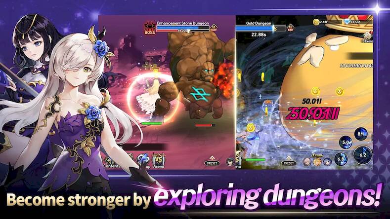 Скачать взломанную S class Heroine [Много монет] MOD apk на Андроид