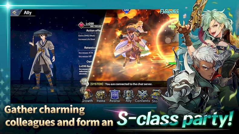 Скачать взломанную S class Heroine [Много монет] MOD apk на Андроид