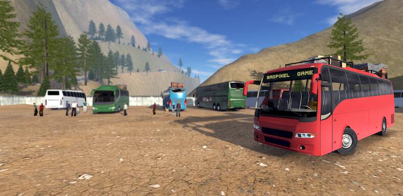 Скачать взломанную Bus Simulator : Extreme Roads [Мод меню] MOD apk на Андроид