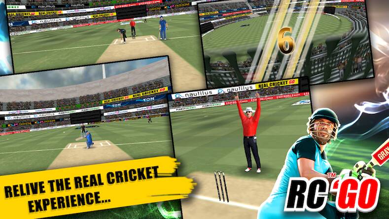 Скачать взломанную Real Cricket™ GO [Мод меню] MOD apk на Андроид