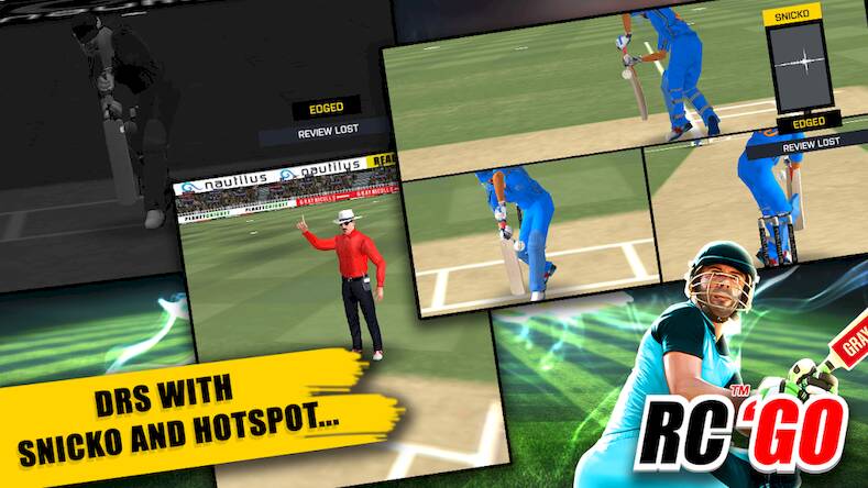Скачать взломанную Real Cricket™ GO [Мод меню] MOD apk на Андроид