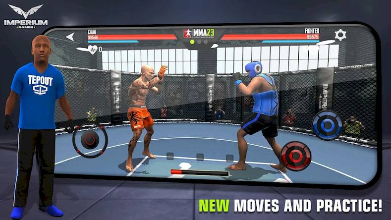 Скачать взломанную MMA - Fighting Clash 23 [Мод меню] MOD apk на Андроид