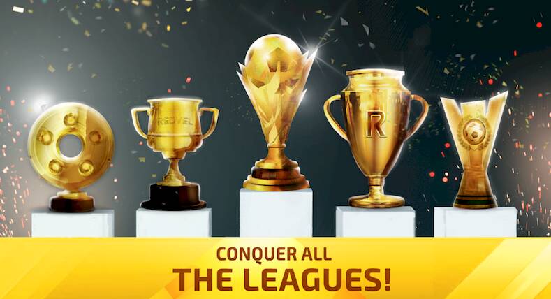 Скачать взломанную Dream Win League Soccer Star [Мод меню] MOD apk на Андроид