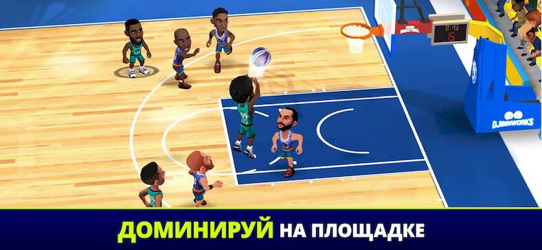 Скачать взломанную Mini Basketball [Бесплатные покупки] MOD apk на Андроид