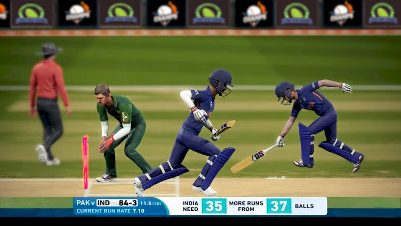 Скачать взломанную Игры в крикет в реальном мире [Много монет] MOD apk на Андроид