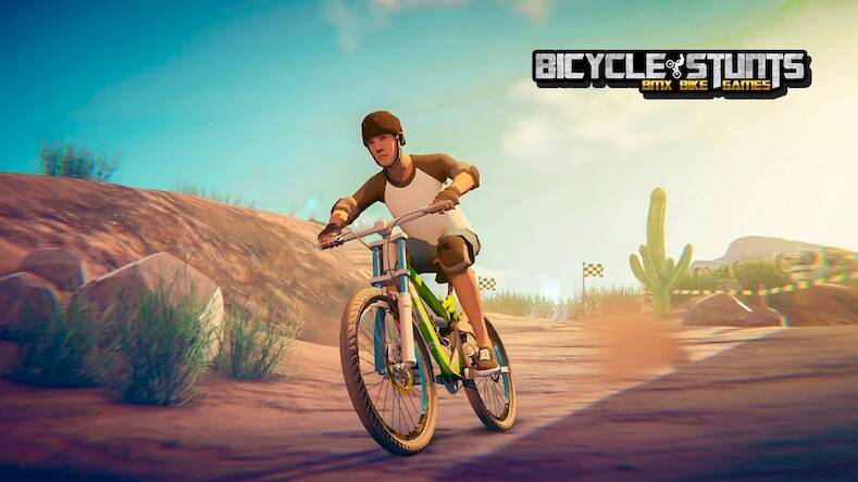 Скачать взломанную Велосипедные игры BMX [Мод меню] MOD apk на Андроид