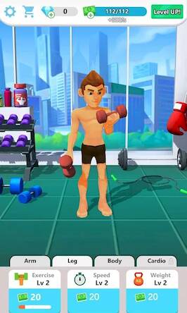 Скачать взломанную Muscle Tycoon 3D: MMA Boxing [Мод меню] MOD apk на Андроид
