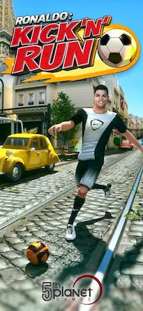 Скачать взломанную Cristiano Ronaldo: Kick'n'Run [Много монет] MOD apk на Андроид