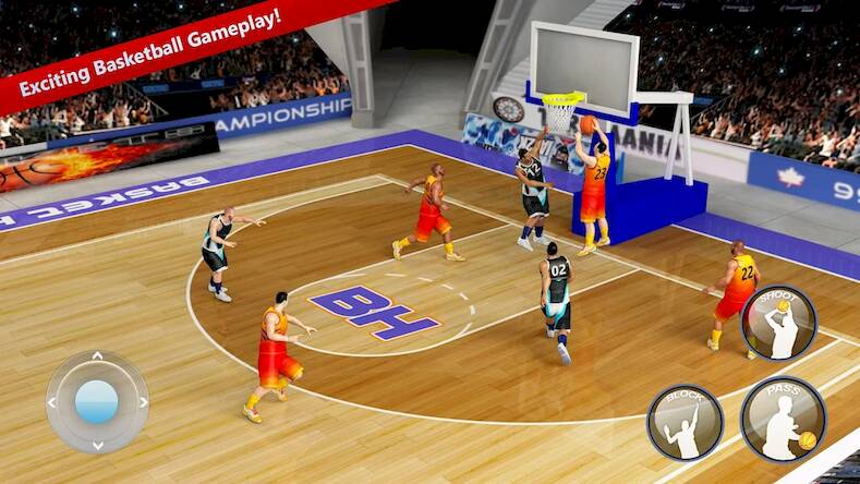 Скачать взломанную Basketball Games: Dunk & Hoops [Много монет] MOD apk на Андроид
