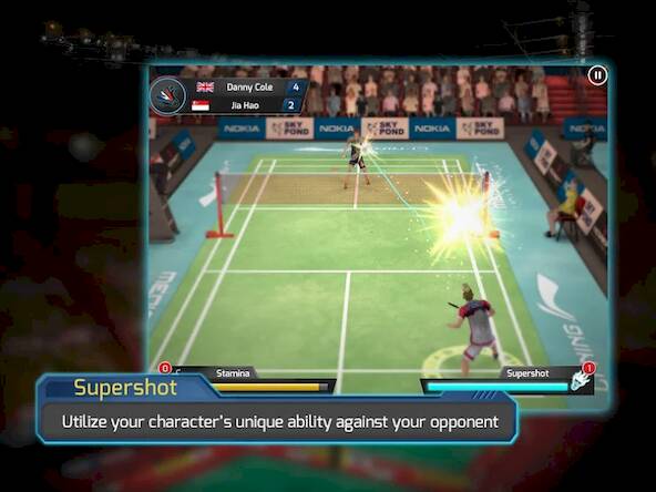 Скачать взломанную LiNing Jump Smash 15 Badminton [Много денег] MOD apk на Андроид