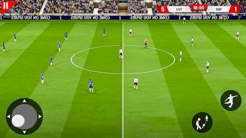 Скачать взломанную Реални футболни игри Офлайн 3Д [Мод меню] MOD apk на Андроид