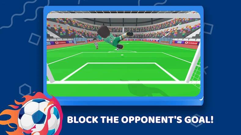 Скачать взломанную Kick Ball - Football Penalty [Мод меню] MOD apk на Андроид