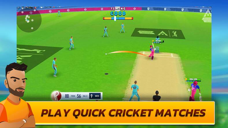 Скачать взломанную Super Cricket All Stars [Много денег] MOD apk на Андроид