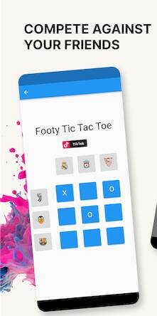 Скачать взломанную Footy tic tac toe [Бесплатные покупки] MOD apk на Андроид