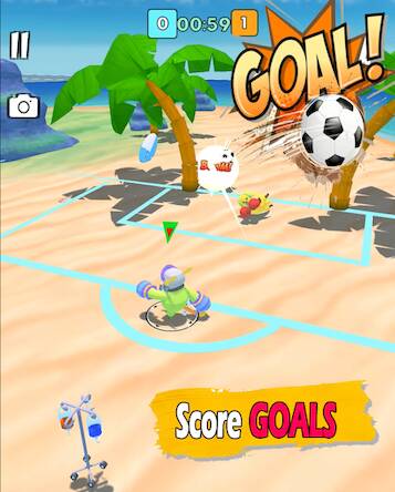 Скачать взломанную Football Striker League [Мод меню] MOD apk на Андроид