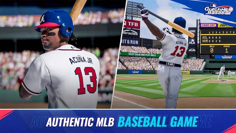 Скачать взломанную MLB Clutch Hit Baseball 2023 [Мод меню] MOD apk на Андроид