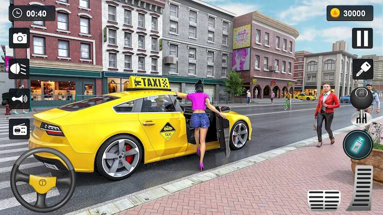Скачать взломанную Offroad Taxi Driver: Cab Games [Много монет] MOD apk на Андроид
