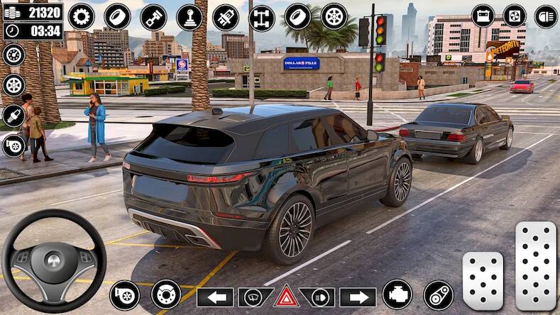 Скачать взломанную Real Car Driving School Games [Много денег] MOD apk на Андроид
