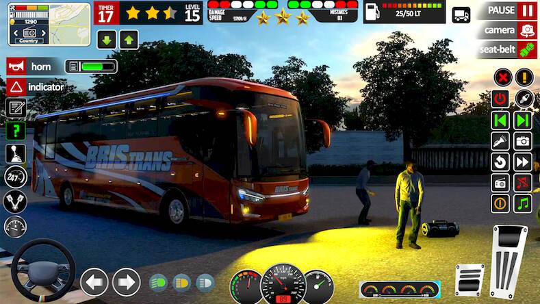 Скачать взломанную Город Автобус Симулятор Игры [Мод меню] MOD apk на Андроид