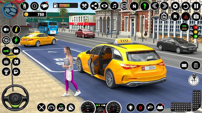 Скачать взломанную русское такси sim машина [Бесплатные покупки] MOD apk на Андроид