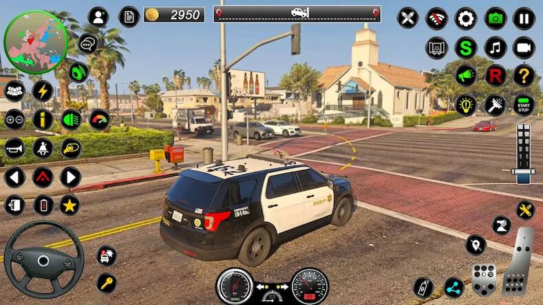 Скачать взломанную полиция машина симулятор игра [Мод меню] MOD apk на Андроид