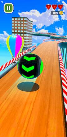 Скачать взломанную мячик игра sky ball game 3D [Мод меню] MOD apk на Андроид