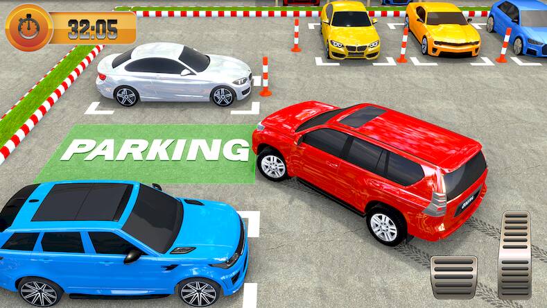 Скачать взломанную Prado Car Parking: Car Driving [Много денег] MOD apk на Андроид