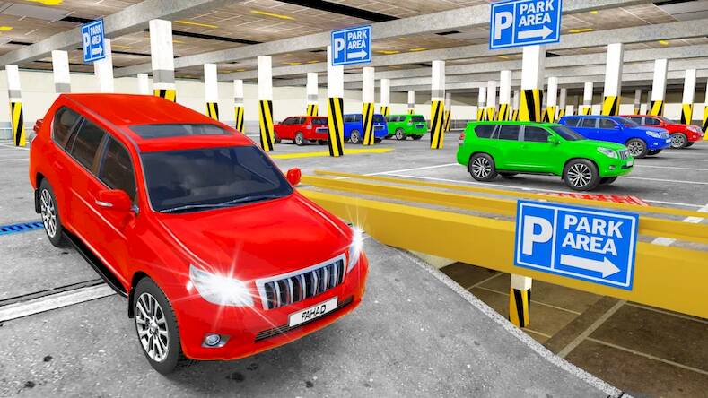 Скачать взломанную Prado Car Parking: Car Driving [Много денег] MOD apk на Андроид