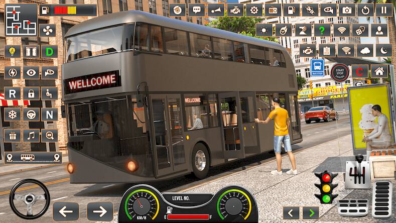 Скачать взломанную Coach Bus Driving Games 3D [Много денег] MOD apk на Андроид