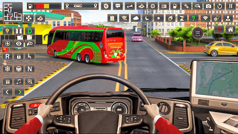Скачать взломанную Coach Bus Driving Games 3D [Много денег] MOD apk на Андроид