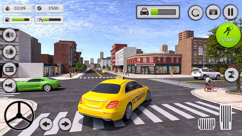 Скачать взломанную Симулятор вождения автомобиля [Бесплатные покупки] MOD apk на Андроид